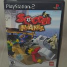 SOCCER MANIA LEGO Sony Playstation 2 PS2 Disc & Case NO MANUAL