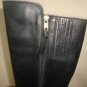 UGG CIERRA Black Leather Western Riding Tall Boots Women's Size US 6 NEW WITH BO