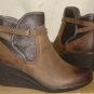 UGG Australia EMALIE Waterproof Leather Ankle Boots Size US 7,EU 38 NIB #1008017