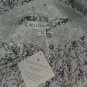Eileen West Bow, floral Long Sleeve Lace Detail Long Ruffle Nightgown Size M NEW