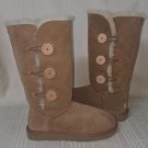 UGG Bailey Button Triple Tall Suede Boot Mismatch Women Size 9 Left / Right 8