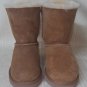 UGG BAILEY BOW Chestnut Suede Boots Youth 4 = Women US 6 NEW , No Box 3280 K
