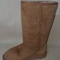 UGG Australia KIDS Chestnut Classic Tall Suede Sheepskin Boots Size US 3 READ FU