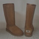 UGG Australia KIDS Chestnut Classic Tall Suede Sheepskin Boots Size US 1 NEW #52