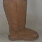 UGG Australia KIDS Chestnut Classic Tall Suede Sheepskin Boots Size US 1 NEW #52