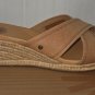 UGG Australia GWYN Chestnut Espadrille Wedge Sandal Women Size US 9.5 NEW,No Box