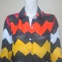 Sunday In Brooklyn Anthropologie Long Sleeve Sheer Blouse Top Size Small