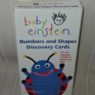 Baby Einstein Numbers and Shapes Cards 25 + 3 Blank NO Parent's Guide