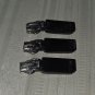 Tumi Replacement Sliders / Zipper Pulls / Pull Tabs  Interior Lot of 3
