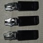 Tumi Replacement Sliders / Zipper Pulls / Pull Tabs  Interior Lot of 3
