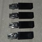 Tumi Zipper Pulls Pull Tabs Genuine Replacement Lot Of 4