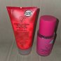 VICTORIA SECRET PINK Fresh & Clean Travel Set  Scented Lotion + Mist 2.5 oz each