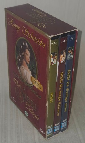 The Sissi Trilogie  DVD 3 Discs Box Set Romy Schneider SISSI De Jonge Keizerin