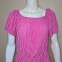 Gianni Bini Bubble Gum Off Shoulder Madeline Dress Size Large NEW Retail $99.00