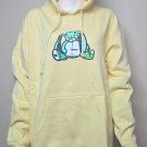 Emma Chamberlain Yellow Rabbit Bunny Hoodie Sweater Size Small