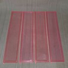 4 Vintage Barbie Dreamhouse Replacement Parts Pink Balcony 12"x2.5"2588-2329-3