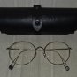 Ahlem Handmade in France Eyeglasses White Gold Place De La Madeleine + Case