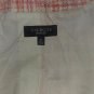 Talbots Tweed Open Front Blazer Jacket Women Size 16