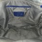 Tumi Navy Blue ToteBag Nylon Leather Trim Gold Hardware Purse