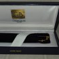 Caran d'Ache Geneve Ballpoint Pen Gold-Plated Trim Ebony Black Twist