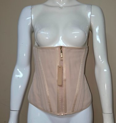 Shapellx Beige Core Control Latex Waist Trainer Size L NEW