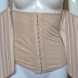Shapellx Beige Core Control Latex Waist Trainer Size L NEW