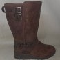 UGG Australia Jasper Brown Leather Lined Winter Boots Women Size US 7 #1009280