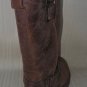UGG Australia Jasper Brown Leather Lined Winter Boots Women Size US 7 #1009280