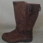 UGG Australia Jasper Brown Leather Lined Winter Boots Women Size US 7 #1009280