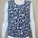 Talbots Sleeveless round neck Blouse Size 12