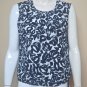 Talbots Sleeveless round neck Blouse Size 12