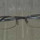 BCBG MAXAZRIA EYEGLASSES FRAME REMY BRO BRONZE BROWN 140mm Half Rim