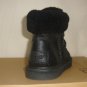UGG CYPRESS Black Water Resistant Sheepskin Ankle Boots US 7, EU 38 NEW 1007709