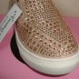 De Blossom girl ASUKA Rose Gold Embellished Sneakers TODDLER Size US 10 NEW Cute