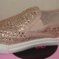 De Blossom girl ASUKA Rose Gold Embellished Sneakers TODDLER Size US 10 NEW Cute