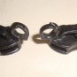 Tumi T2 Replacement Locking Sliders / Zipper Pulls / Pull Tabs - Black Lot of 2