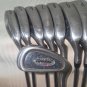 Cleveland VAS+ Irons 3-9 + PW Stiff Flex Steel Golf Club Set RH. Cleveland Grips