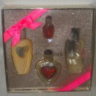 Victoria Secret RAPTURE Perfume HEART SHAPED BOTTLE Lotion & Travel Size Perfume