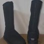 UGG Australia CLASSIC TALL Black Suede Sheepskin Boots US 5,EU 36 NEW #5815