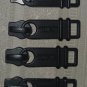Tumi Replacement Garment Sliders / Zipper Pulls / Pull Tabs - Interior Lot of 4