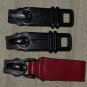 Set Of 3 Tumi Alpha 2 slim deluxe portfolio Zipper Sliders Pull Tabs replacement