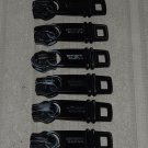 Set Of 6 Tumi Alpha 2 slim deluxe portfolio Zipper Sliders Pull Tabs replacement