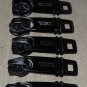 Set Of 6 Tumi Alpha 2 slim deluxe portfolio Zipper Sliders Pull Tabs replacement
