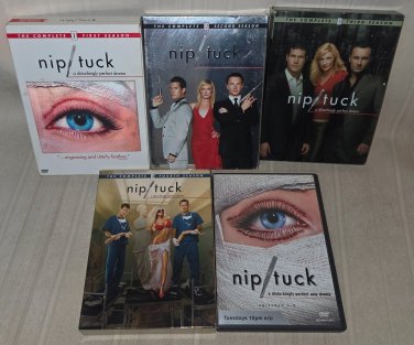 Nip/Tuck: The Complete Series DVD Dolby Seasons 1 2 3 4 + episodes 1-5