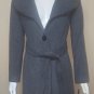 Tahari Cheryl Gray Charcoal Wool Blend Coat Size 2 NEW Retail $340