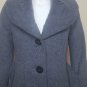 Tahari Cheryl Gray Charcoal Wool Blend Coat Size 2 NEW Retail $340
