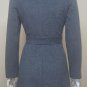 Tahari Cheryl Gray Charcoal Wool Blend Coat Size 2 NEW Retail $340