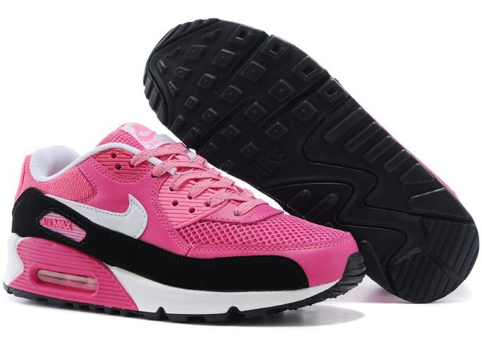 SIZE 5.5 pink Nike Air Max 90 women sneakers Running Shoes Free shipping