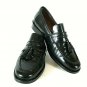 Johnston Murphy Black Leather Tassels Slip On Loafers Shoes Men's 8 M (SM4)
