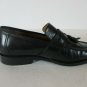 Johnston Murphy Black Leather Tassels Slip On Loafers Shoes Men's 8 M (SM4)